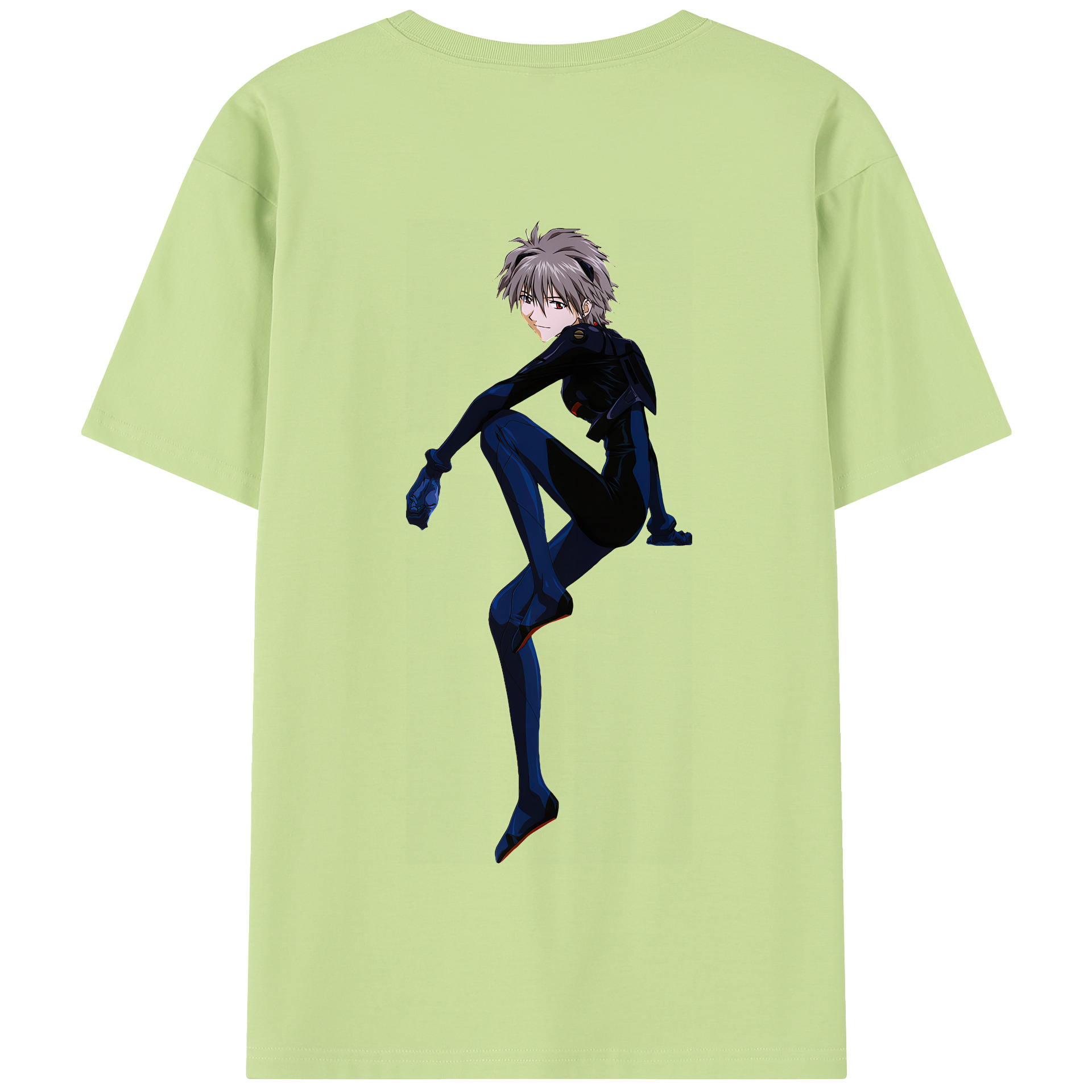 （画像用） EVA 新世紀エヴァンゲリオン 綿100％半袖Tシャツ（背面プリント）